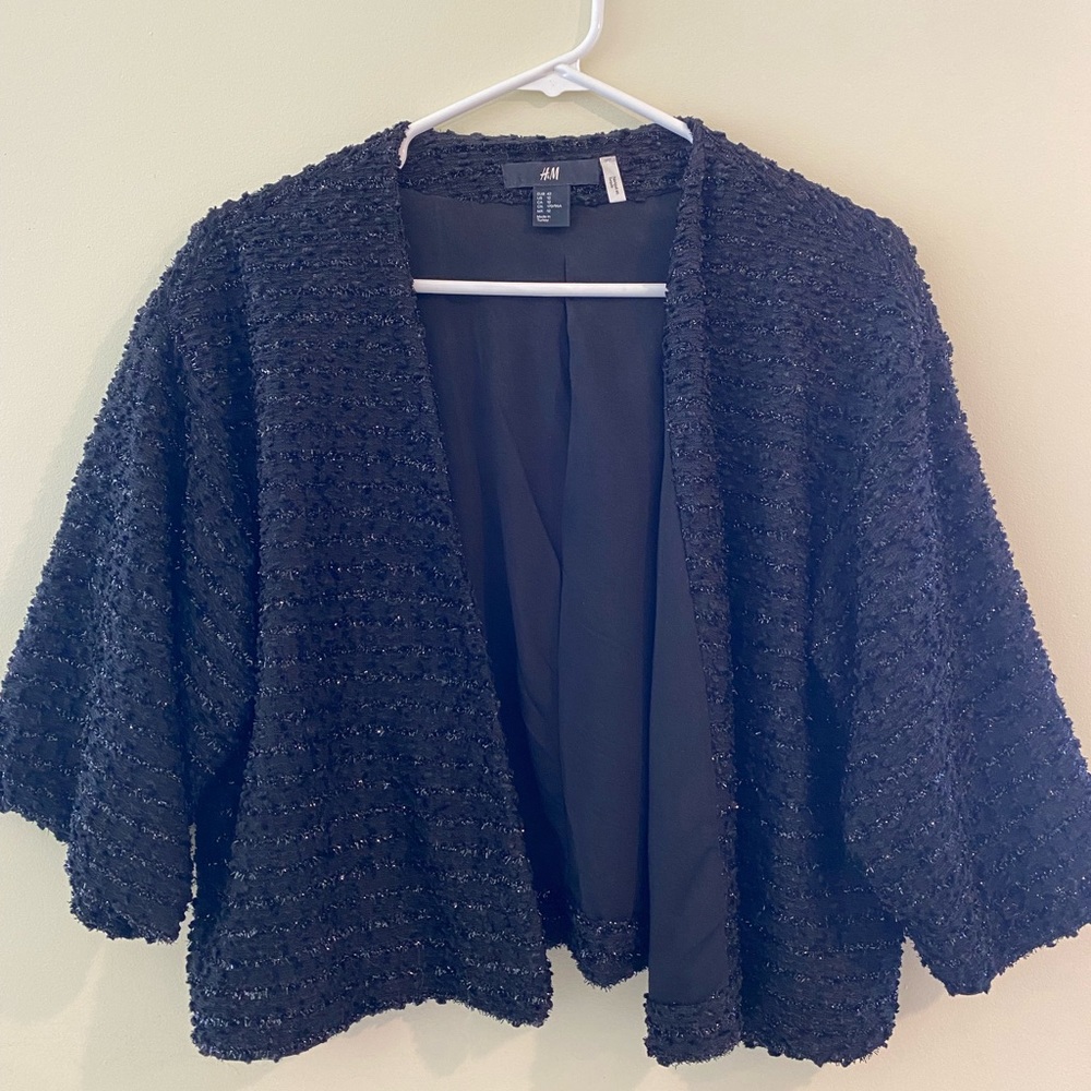 Black Sparkly Blazer